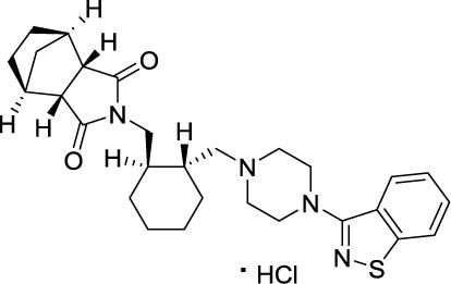 魯拉西酮-磺丁基倍他環(huán)糊精鈉包合效果好(圖1)